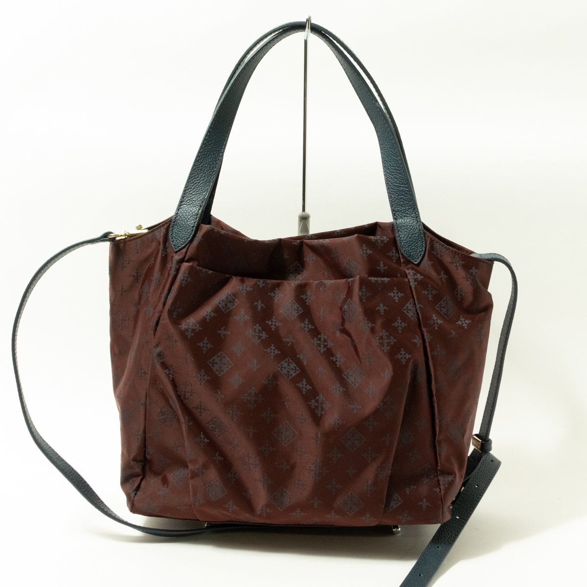 未使用品 russet ラシット 2WAY ショルダーバッグ トートバッグ ダーク 