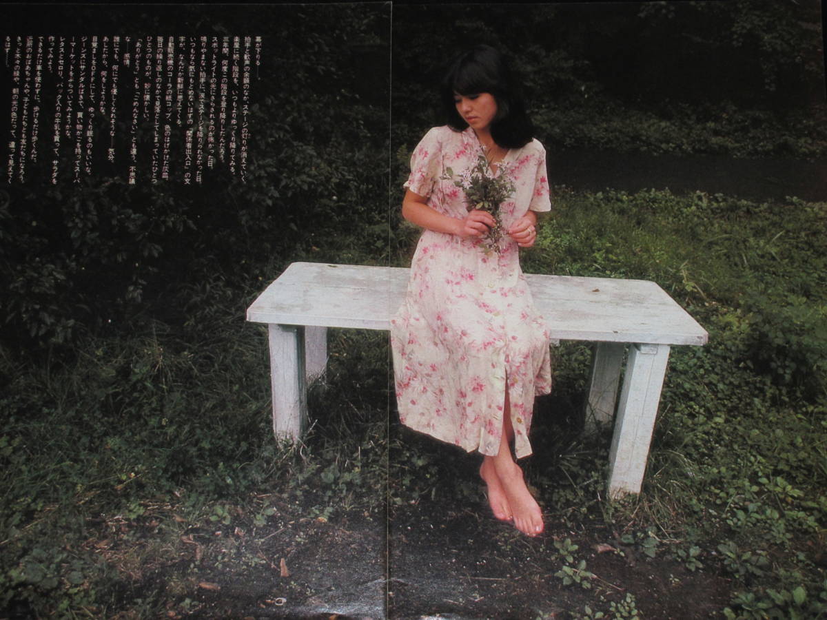 石野 真子 篠山 紀信 goro 別冊BIG GORO 激写 篠山紀信全撮影 宮崎美子