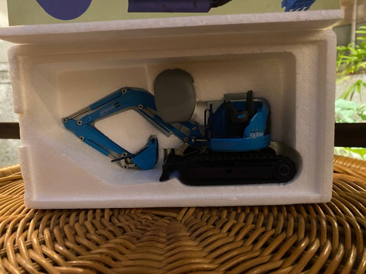 日立 HITACHI Landy KID EX33u 1/24 ミニチュアモデル バックホー