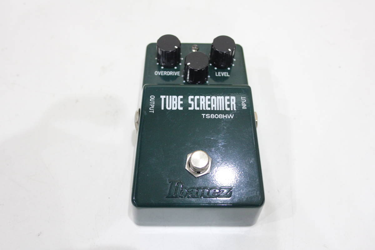 TF11017　Ibanez　エフェクター　TUBE SCREAMER TS808HW　動作未確認　現状品