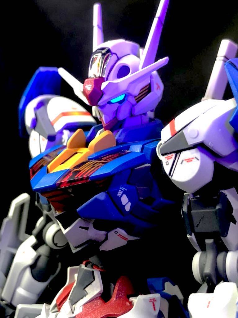HG 1/144 ガンダムエアリアル　エアリアル　完成品　改修　ガンダム　ガンプラ　プラモデル　