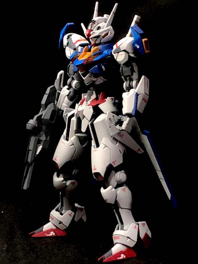 HG 1/144 ガンダムエアリアル　エアリアル　完成品　改修　ガンダム　ガンプラ　プラモデル　