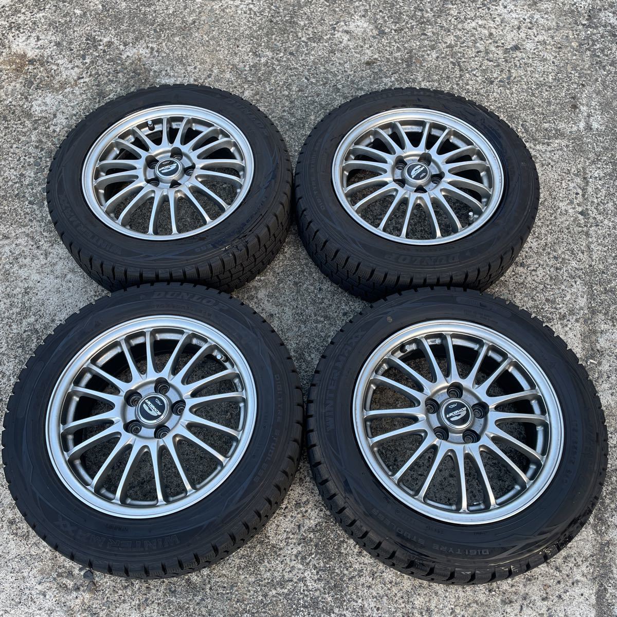 ラクティス 175⁄65R15 2022年バリ山スタッドレス シエンタ シエンタ 