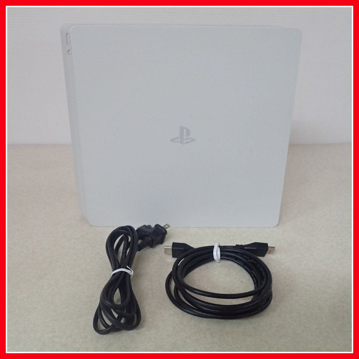 PS4 プレステ4 本体 CUH-2000A 500GB グレイシャー・ホワイト + 電源 