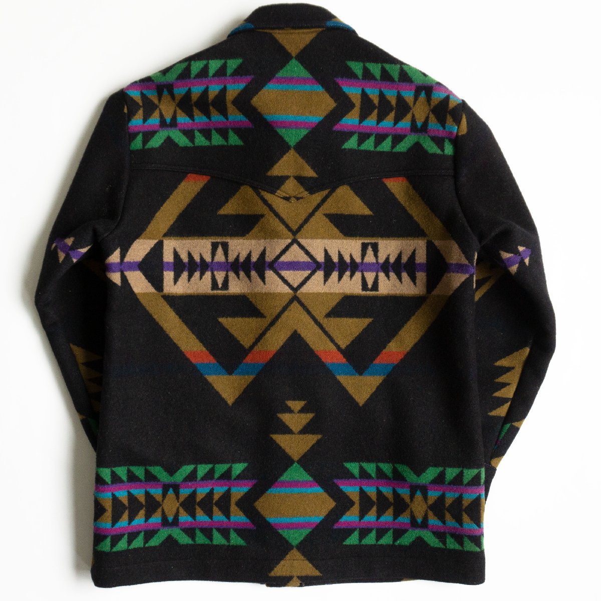 雰囲気抜群/USA製】PENDLETON【70s ネイティブ ジャケット】 M ペン 