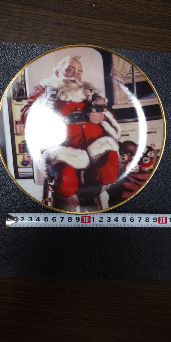 コカ・コーラサンタ クリスマス飾り皿_5