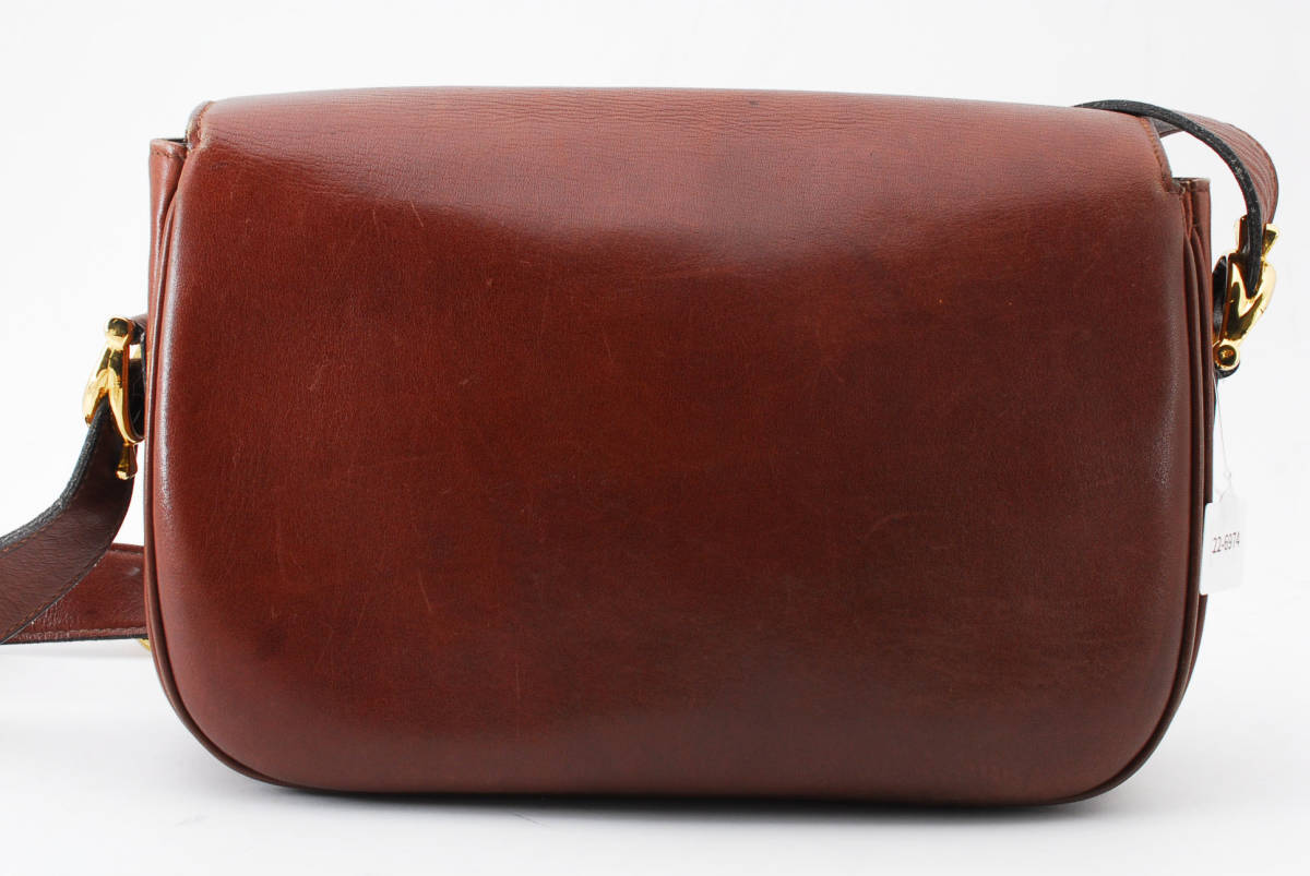 【1円スタート】CELINE ヴィンテージ セリーヌ レザー ショルダーバッグ 斜めかけバッグ ロゴ クラシックボックス 馬車 22-6974 レザー セリーヌ ショルダーバッグ - 美品 bag