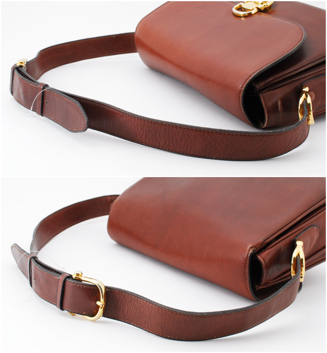 【1円スタート】CELINE ヴィンテージ セリーヌ レザー ショルダーバッグ 斜めかけバッグ ロゴ クラシックボックス 馬車 22-6974 レザー セリーヌ ショルダーバッグ - 美品 bag