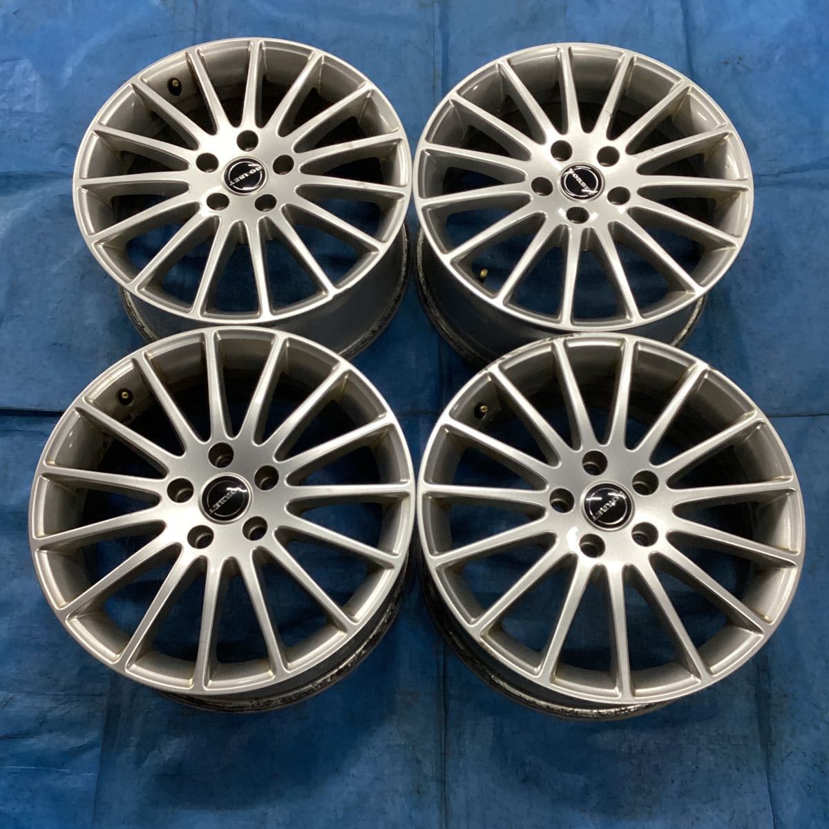 人気定番，定番 K-3802 タルガ BORBET LS 社外アルミホイール 17&times;7.5J+53 17インチ 4本セット 外車用 アウディ VW車等(社外品)｜売買されたオークション情報、yahooの商品情報をアーカイブ公開 - オークファン 5穴