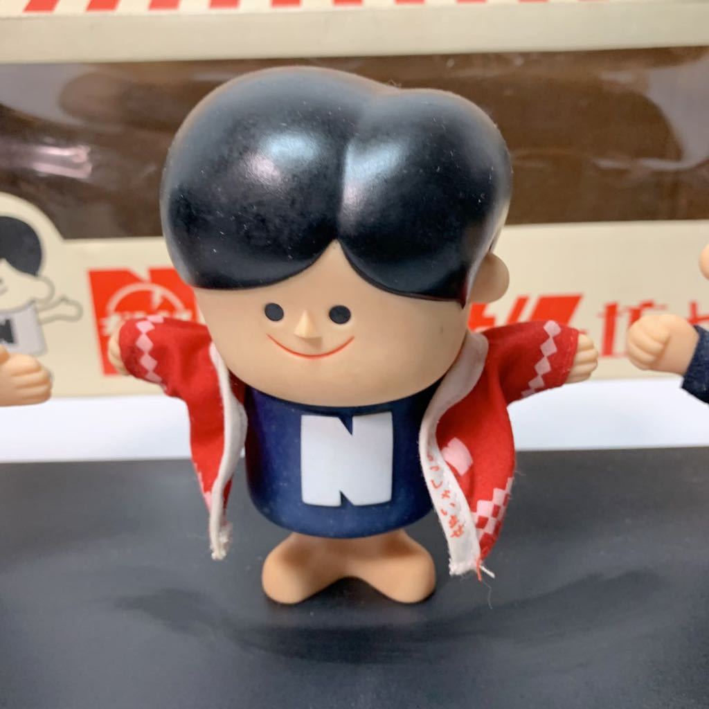 National 復刻版 ナショナル坊や 3体セット レトロ フィギュア 貯金箱