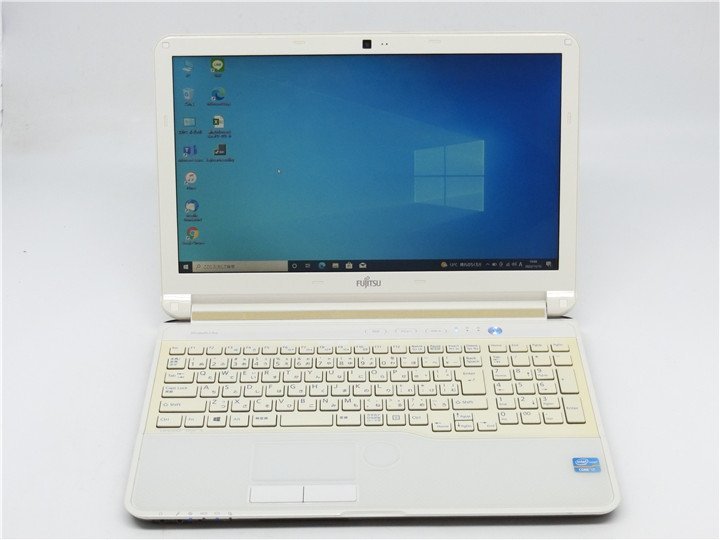 最新Win11Pro/カメラ内蔵/中古/15.6型ノートPC/爆速新品SSD512/8GB/2世代i7/FMV　AH53/K office搭載/HDMI/テンキー/無線WIFI/BD-RE