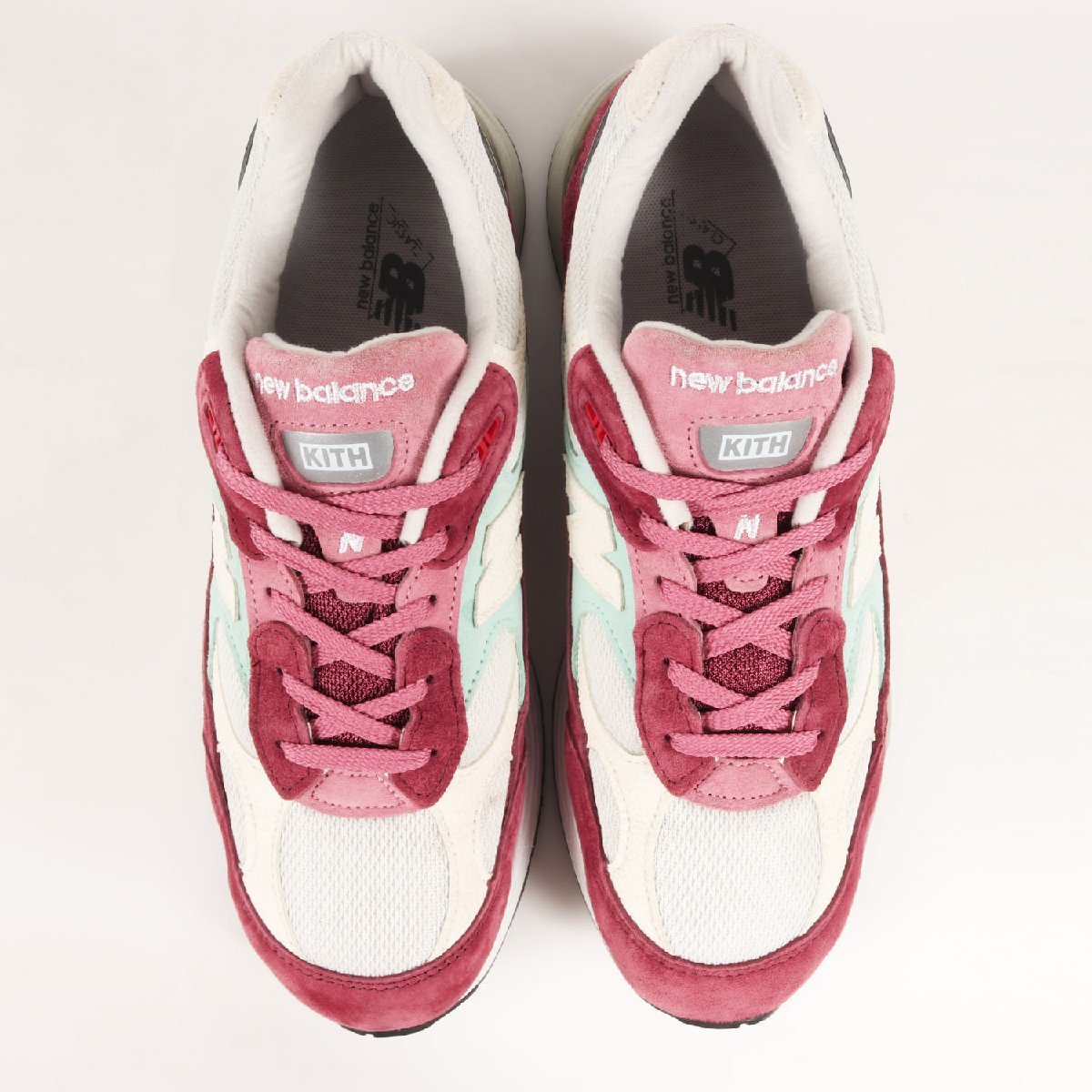 美品 NEW BALANCE ニューバランス KITH NYC RONNIE FIEG M992 KB 