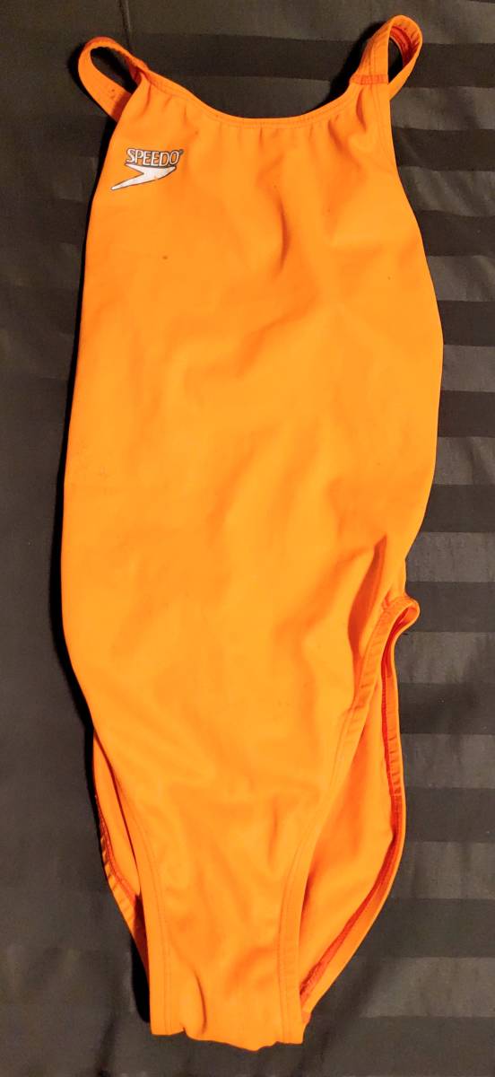 Speedo オレンジ 競泳水着　JASPO　Lサイズ Speedo オレンジ 競泳水着 JASPO Lサイズ