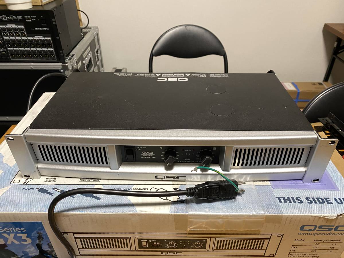 GX3 QSC パワーアンプ 人気 QSC(キューエスシー) No QSC GX3 パワー