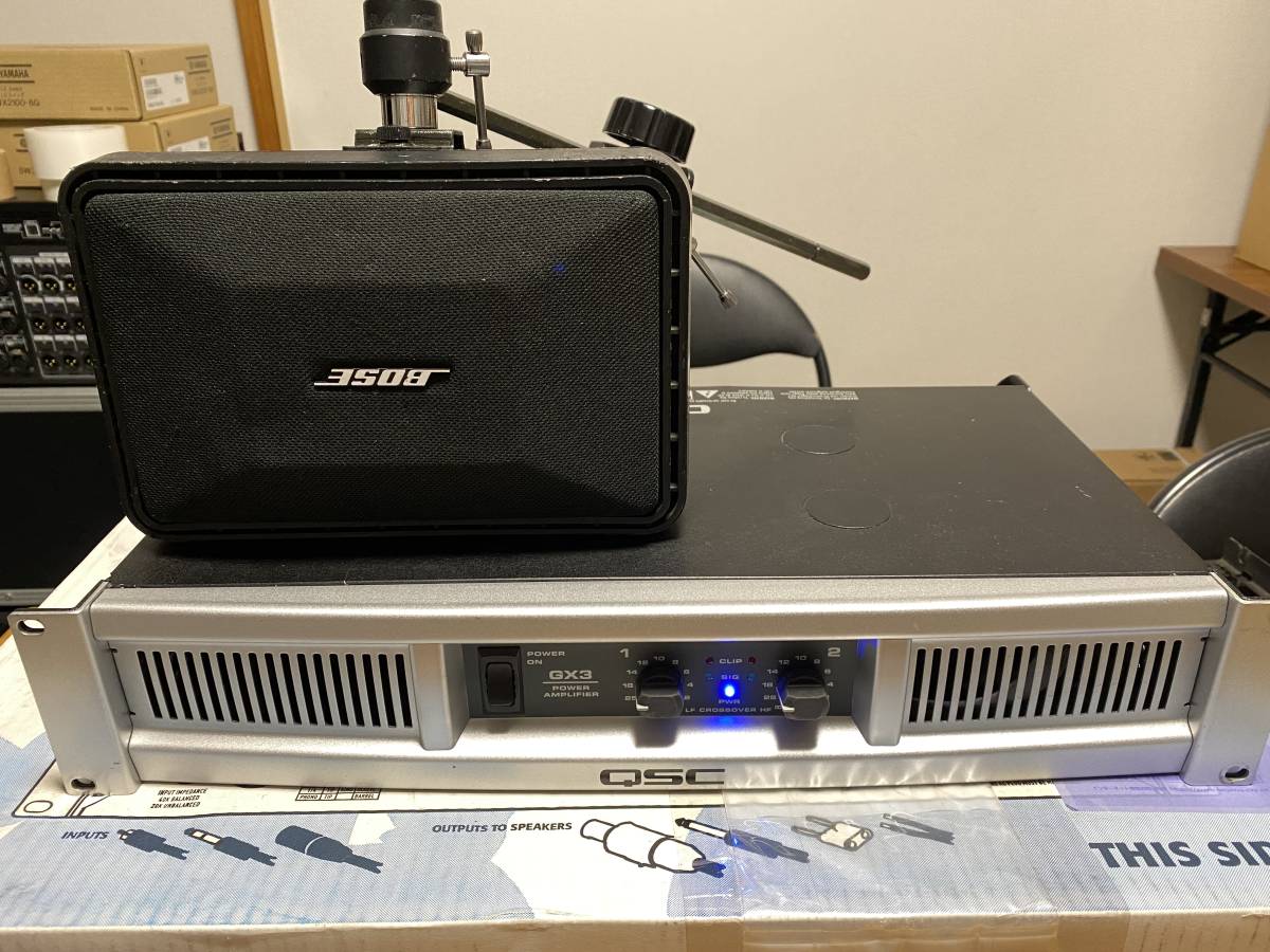 GX3 QSC パワーアンプ 人気 QSC(キューエスシー) No QSC GX3 パワー