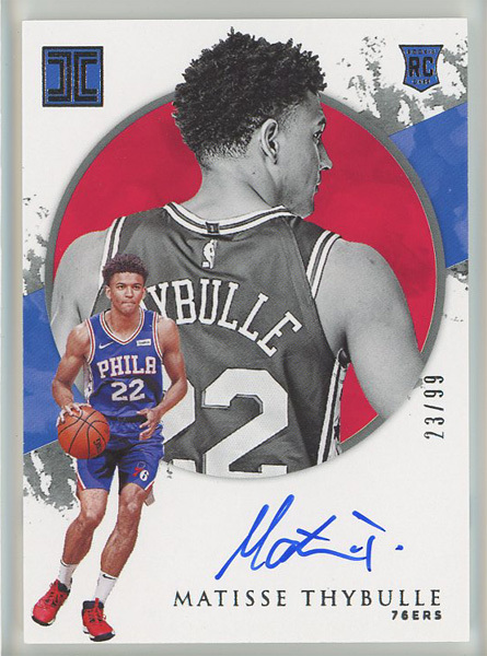 Panini Impeccable 2019-20 Rookie Autograph Card Ja Zion Stainless 