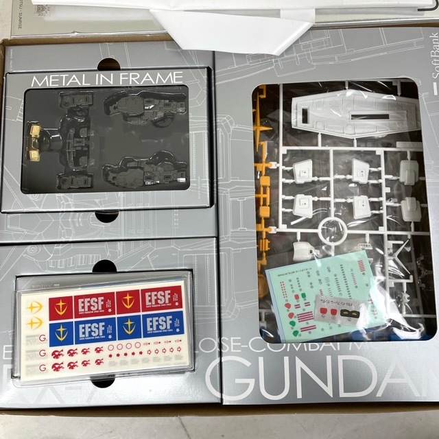 未組立品 1/100 MG RX-78-2 ガンダム メタルインフレーム 「機動戦士