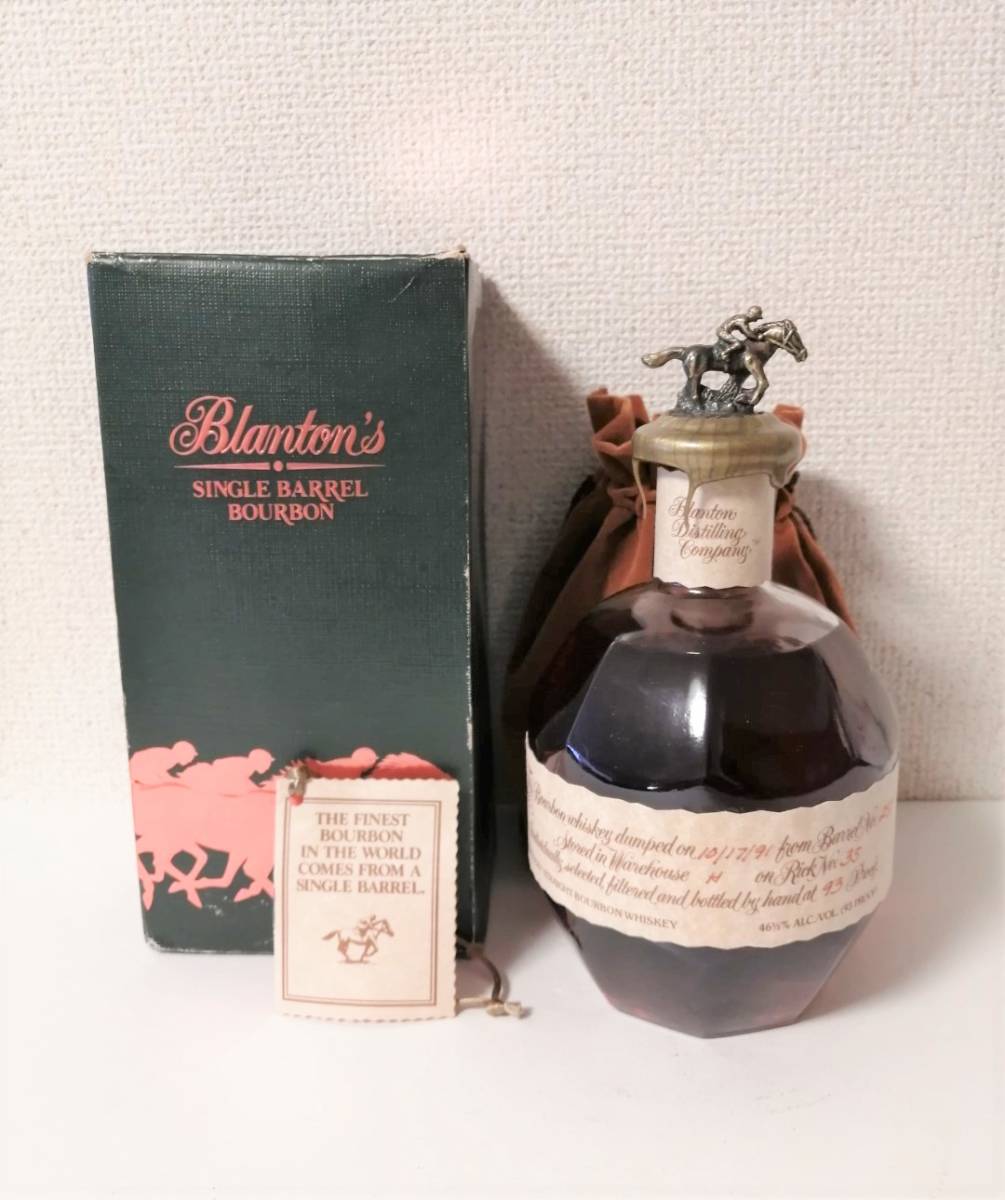 Blanton's シングルバレルバーボン 1991年ボトリング ブラントン Blanton's シングルバレル 1991年ボトリング シングル