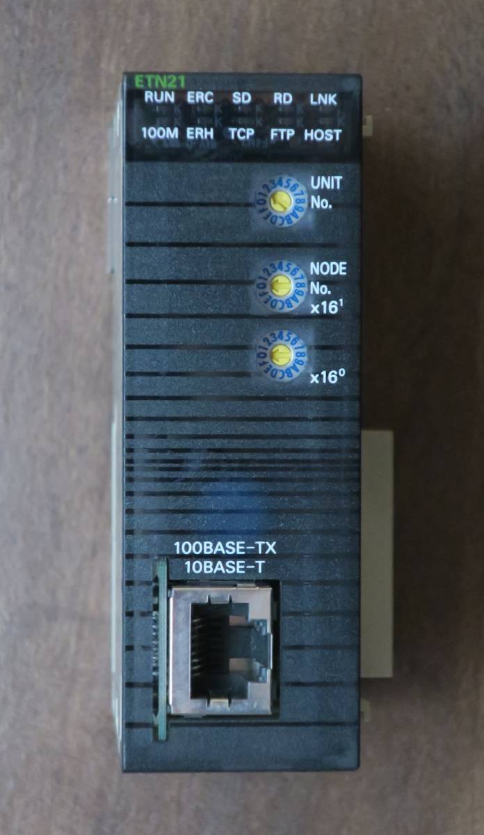 CJ1W-ETN21 Ethernet PLC 1PC Tested Unit CJ1WETN21 omron used Omron