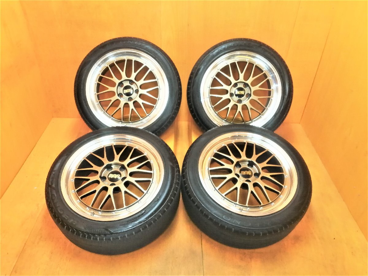 送料無料』A409 美品 BBS LM220 REGNO GRVⅡ2021 245/45R19 4本セット 19×