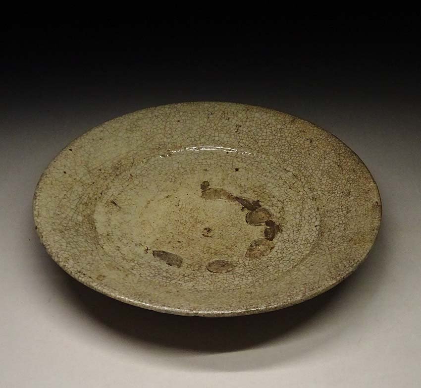 李朝 朝鮮古陶 粉引 時代物 朝鮮美術 茶碗 白磁 徳利 緑屋*