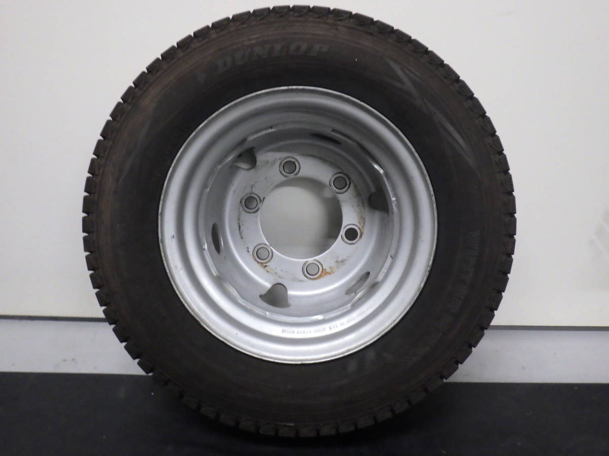 スタッドレスタイヤ 【A】2020年 日産アトラス 175/80R15×2本 155R13×4 