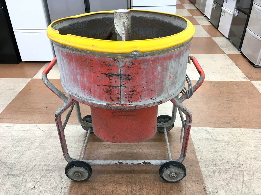 Yahoo!オークション モルタルミキサー ニュー 中古品⁄店頭受取り限定 