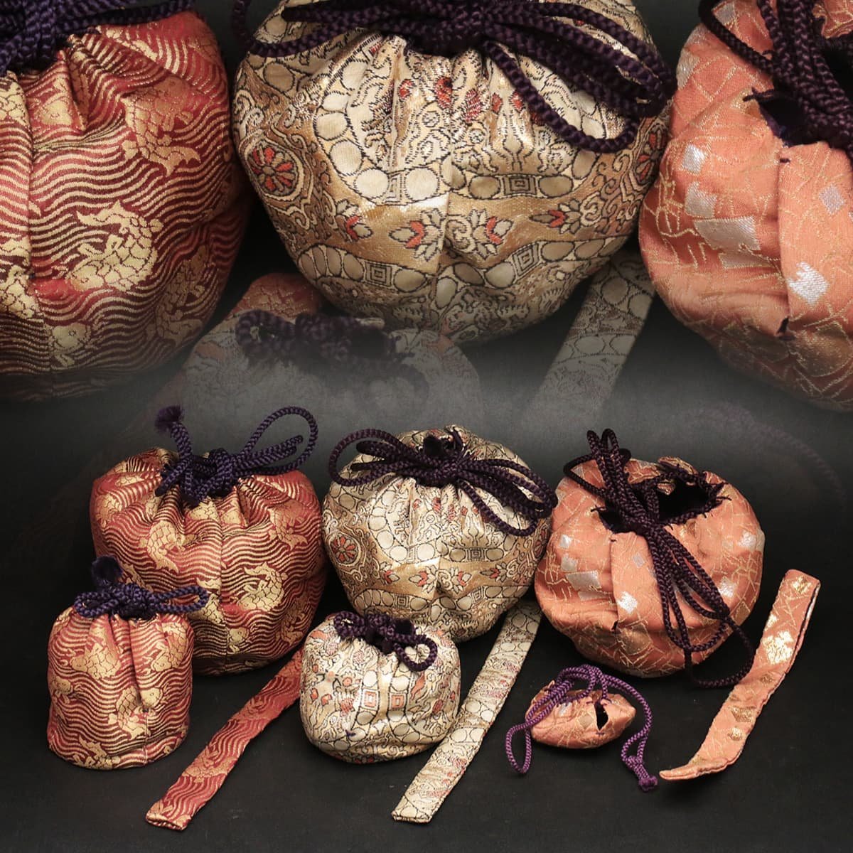 帛紗 大阪有香製 堀内宗完宗匠御好 曳舟友禅帛紗 表千家 - メルカリ