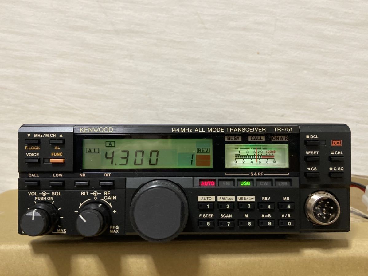 中古美品＊KENWOOD＊ ケンウッド 『TR-751』 144MHz オールモード