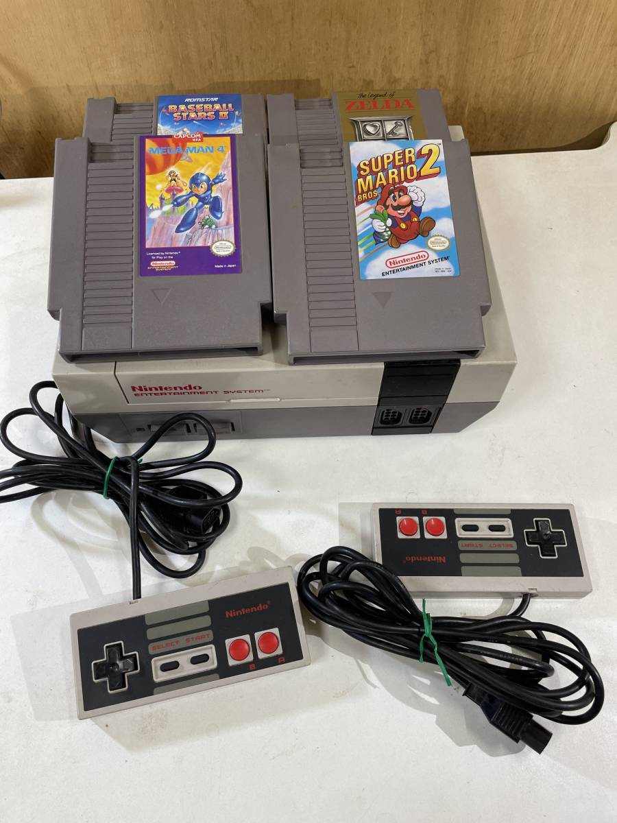  掘出物 ニンテンドー アメリカ版スーパーファミコン本体 ジャンク ＆コントローラー2本＆ソフト4本 D631(本体、アクセサリー)｜売買されたオークション情報、yahooの商品情報をアーカイブ公 本体、アクセサリー