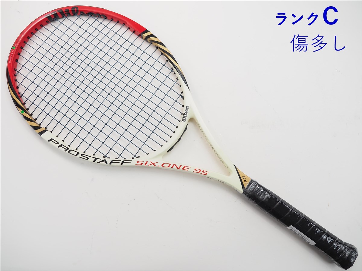 プロ ウィルソン スタッフ テニスラケット シックスワン 中古 0 Wilson 