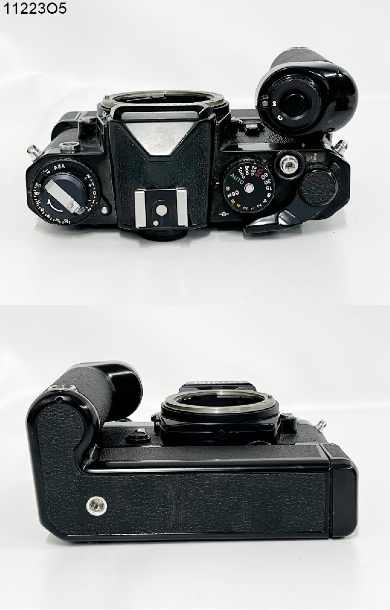 Nikon FE ブラックシャッターOK 一眼レフ フィルムカメラ @ゆ