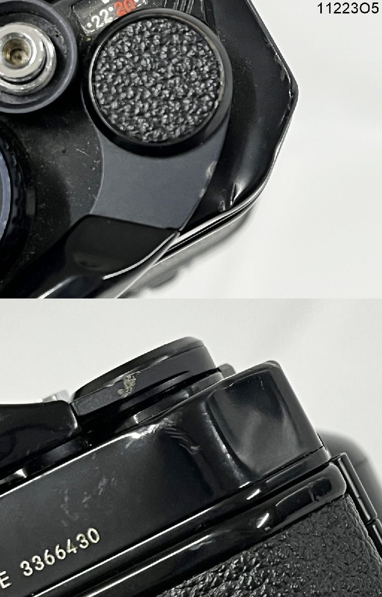 Nikon FE ブラックシャッターOK 一眼レフ フィルムカメラ @ゆ