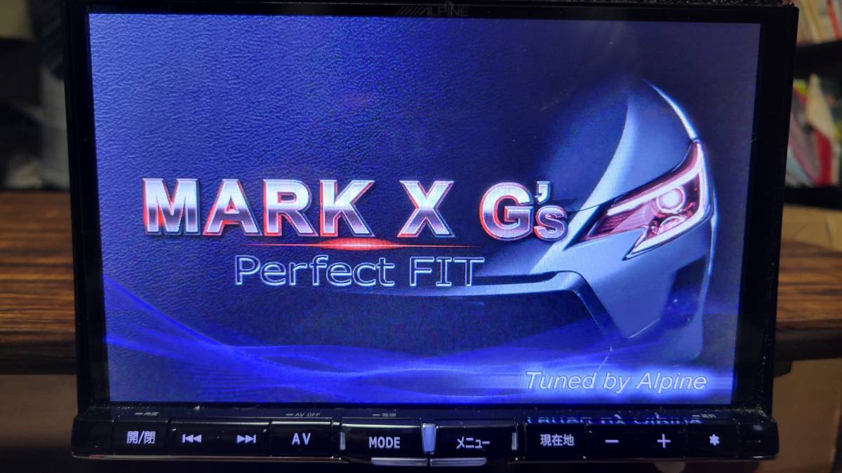 ALPINE model X008V WAGON R Perfect FIT アルパイン x008v でかナビ