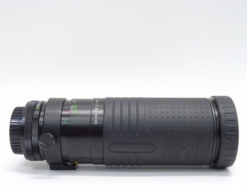 ○○COSINA 100-500mm F5.6-8 MC MACRO カメラレンズ 超望遠 ズーム 