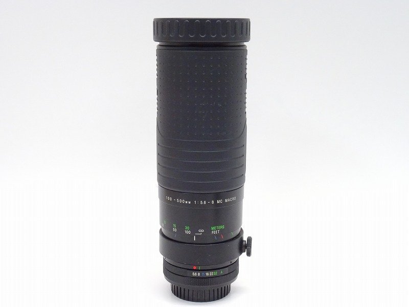 ○○COSINA 100-500mm F5.6-8 MC MACRO カメラレンズ 超望遠 ズーム 