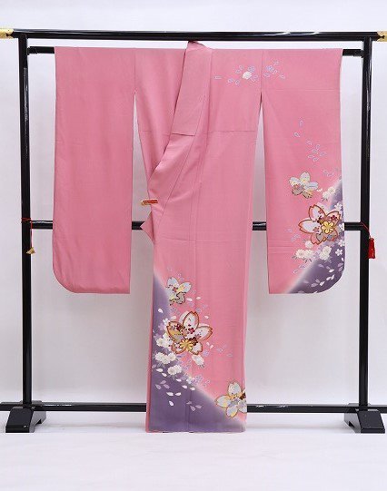 売り尽くしセール！はしもと屋☆振袖 成人式 卒業式【正絹】仕立て
