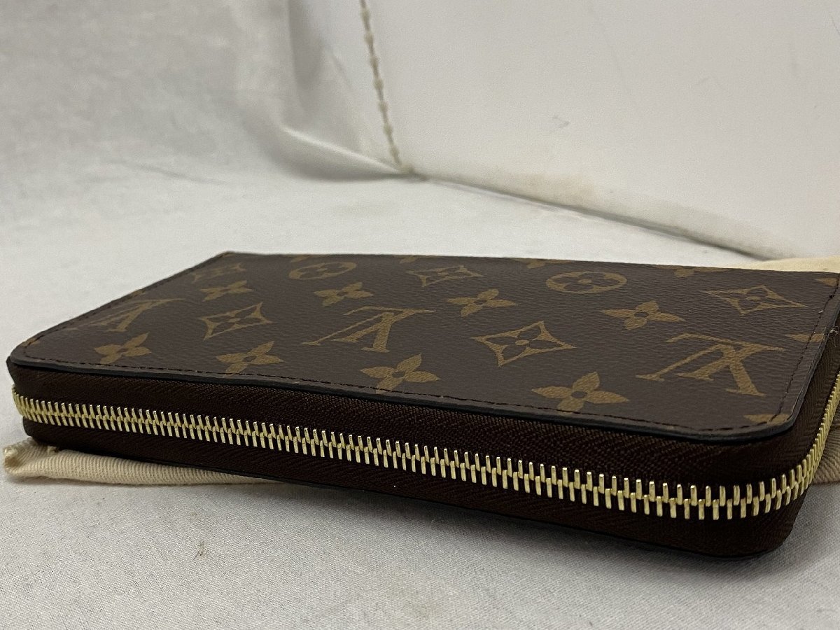 □超綺麗【LOUIS VUITTON ルイヴィトン M42616 ジッピー・ウォレット 