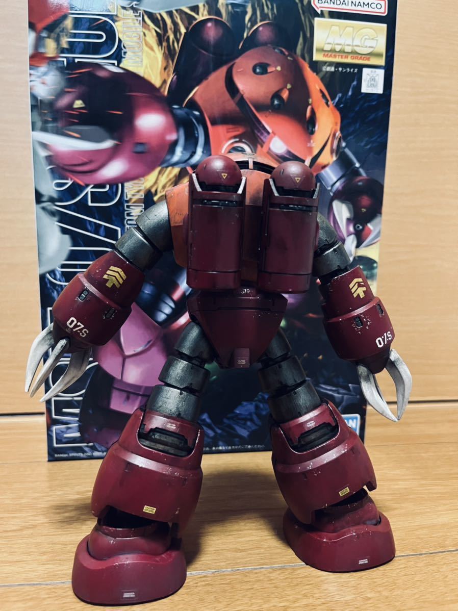 完成品 ガンプラ ウェザリング 塗装済み MG 1/100 シャア専用ズゴック