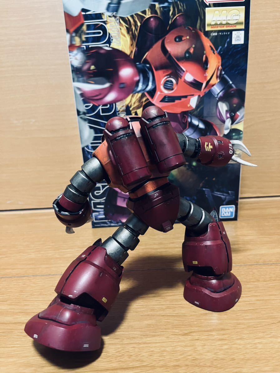 完成品 ガンプラ ウェザリング 塗装済み MG 1/100 シャア専用ズゴック