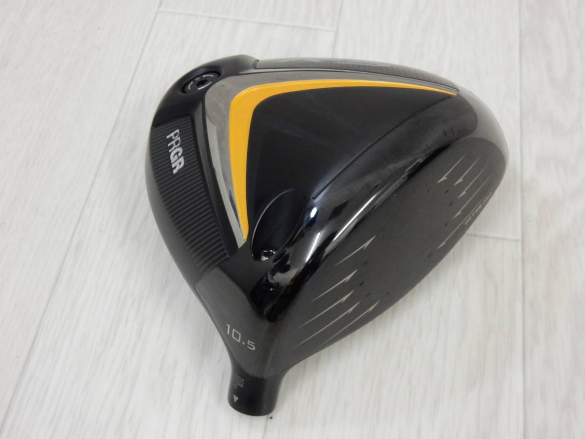 JUST RS プロギア F ドライバー PRGR 美品 10.5 ヘッド単品