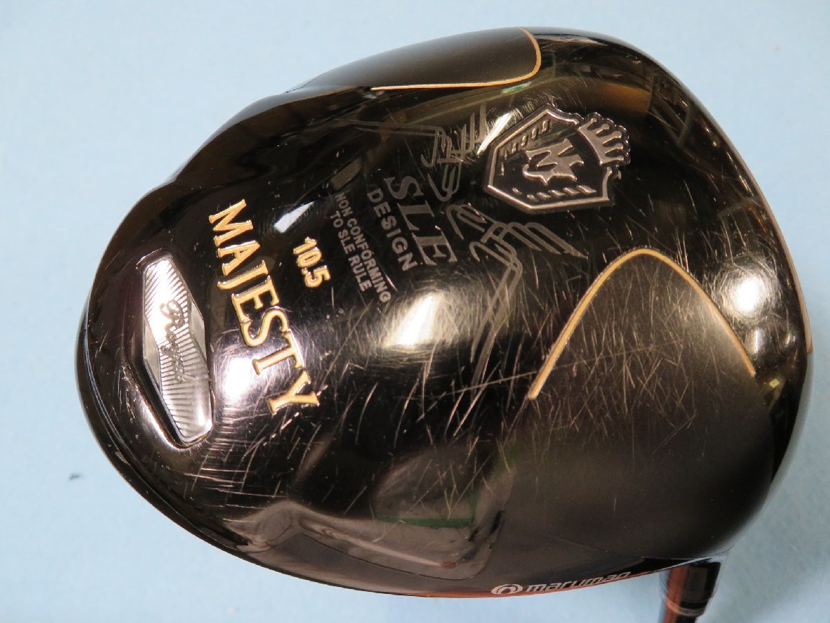 【お買い得，品質保証】 マルマン 高反発 MAJESTY ROYAL マジェスティロイヤル SLE DESIGN ドライバー 10.5&deg; R2 LV-510＜HCあり＞(フレックス その他)｜売買されたオークション情報、yahooの商品情報をアーカイブ公開 - オーク 男性右きき用