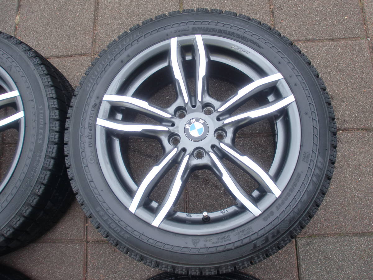 BMW 2シリーズ F45F46用 MAK LUFT FF & ランフラット 9.5&8.5分山 BS BLIZZAK 205/55R17 アクティブ&グランツアラー等に　手渡し可　送料安_2