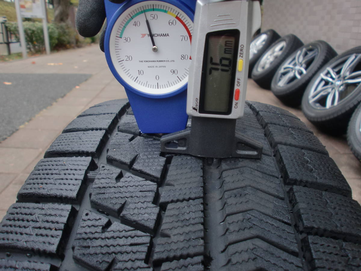 BMW 2シリーズ F45F46用 MAK LUFT FF & ランフラット 9.5&8.5分山 BS BLIZZAK 205/55R17 アクティブ&グランツアラー等に　手渡し可　送料安_9