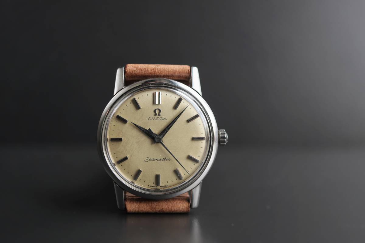 オメガ シーマスター OMEGA 自動巻き Seamaster OH済 デイト H820-I67 