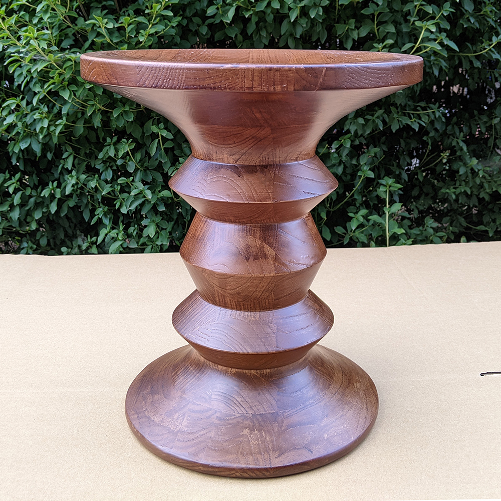 チャールズ＆レイ イームズ ウッドスツール Eames チェア 椅子 オットマン 木製 ウッド オブジェ ソファ ESU イス スツール [TypeB] 