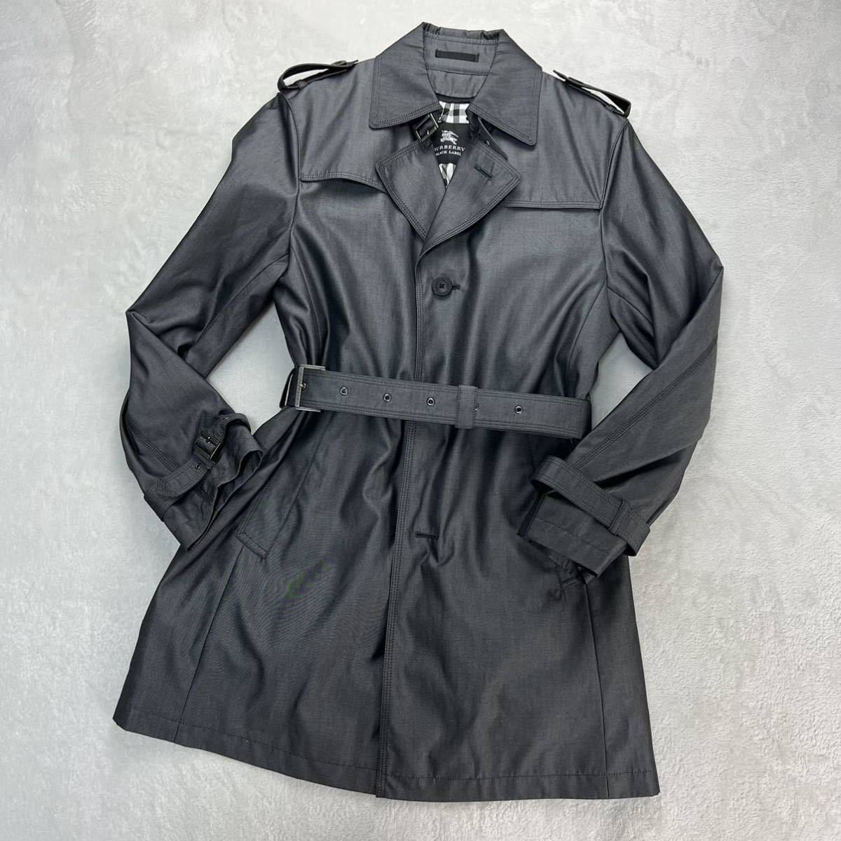 BURBERRY BLACK LABEL トレンチコートキルティングライナー付M