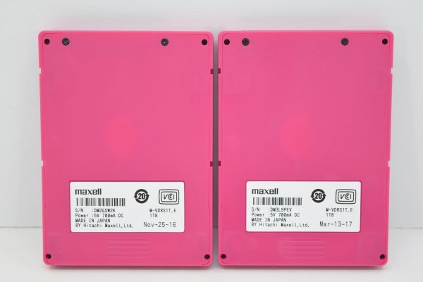 マクセル アイヴィ maxell （1個） ブラック HDD Maxell マクセル M