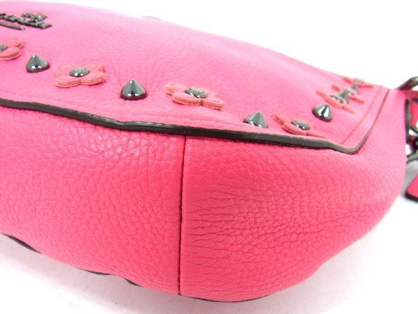 コーチ バッグ フローラル リベット ディテイル チェルシー COACH