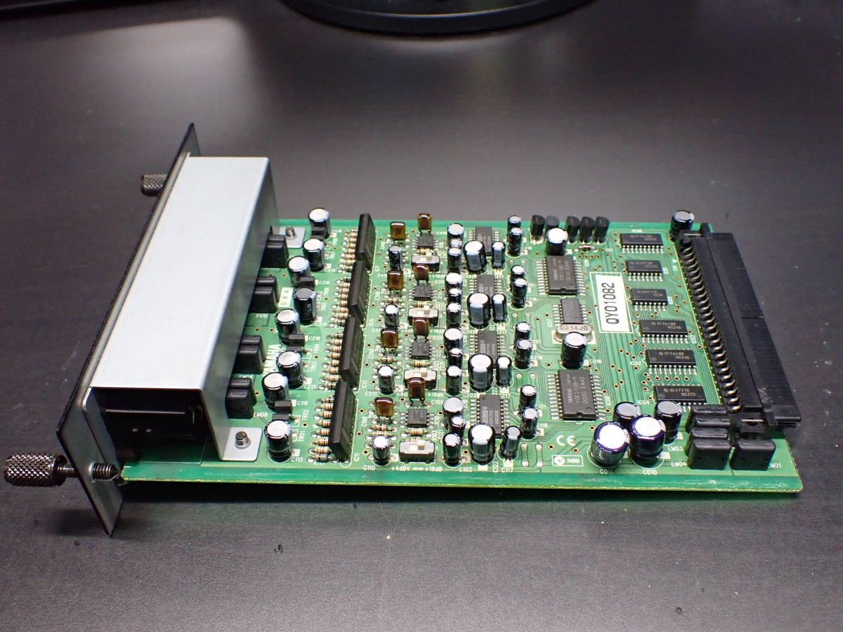 YAMAHA 4チャンネルアナログ出力カード MY4-DA ジャンク MY4-DA YAMAHA